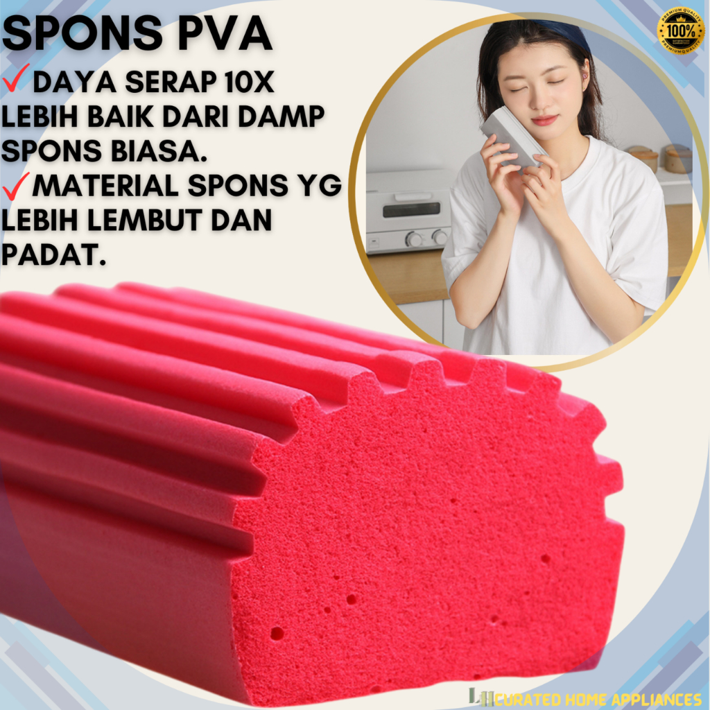 Jual Damp Sponge Serbaguna | Spons Busa Alat Pembersih Pencuci Rumah ...