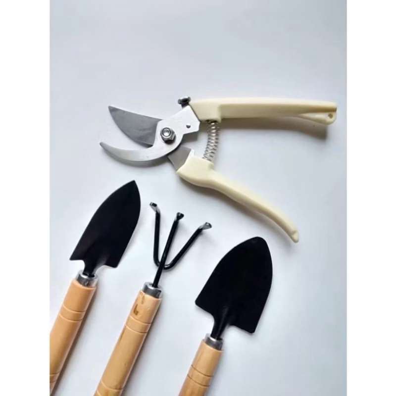Paket Budling Gunting Dahan Model Bengkok & Sekop Tanaman 3in1