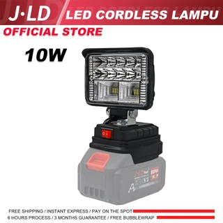 JLD LED lampu cordless Antarmuka baterai Makita LED work light LAMPU SOROT LED bisa COD easy to carry usb phone charger