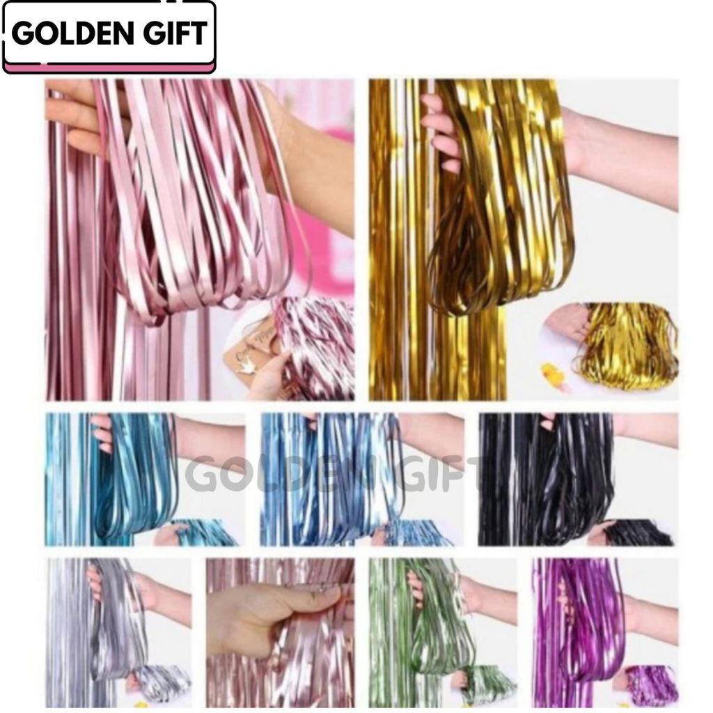 Jual TIRAI RUMBAI PLASTIK/TIRAI RUMBAI PESTA/TIRAI RUMBAI WARNA WARNI ...