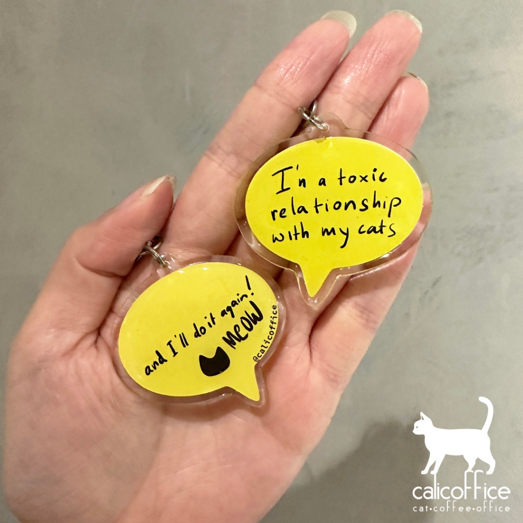 Jual Toxic Relationship Keychain by Calicoffice | Shopee Indonesia