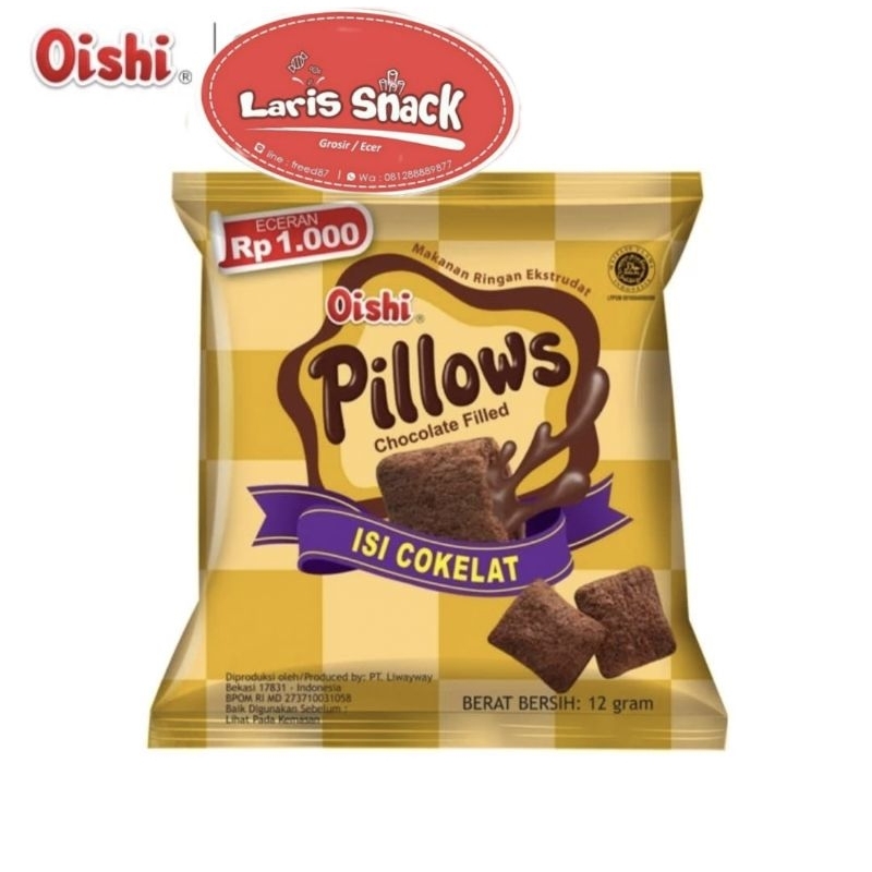 Jual Oishi Pillow Renceng All Varian (Isi 20 bks) | Shopee Indonesia