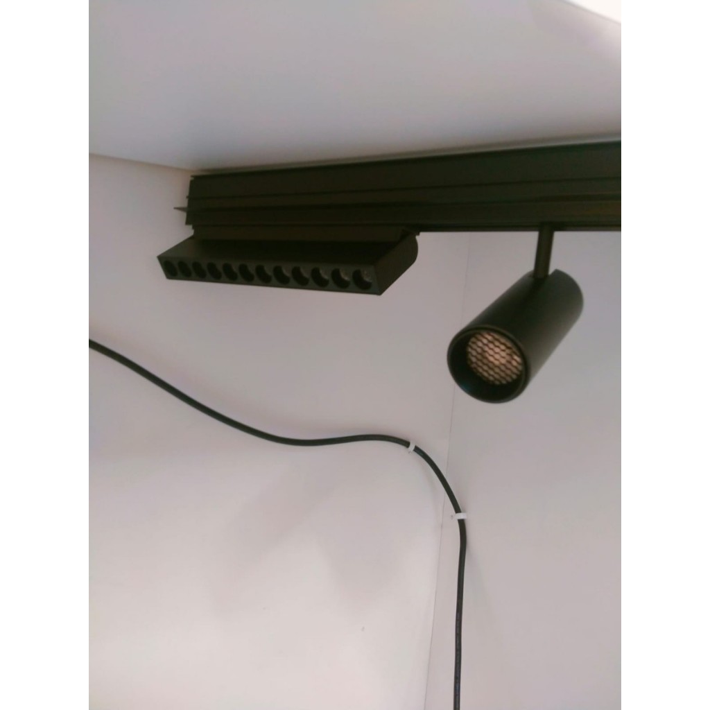 Jual LED Magnetic rell Track Light Spotlight 10w 10 watt garansi 1th ...