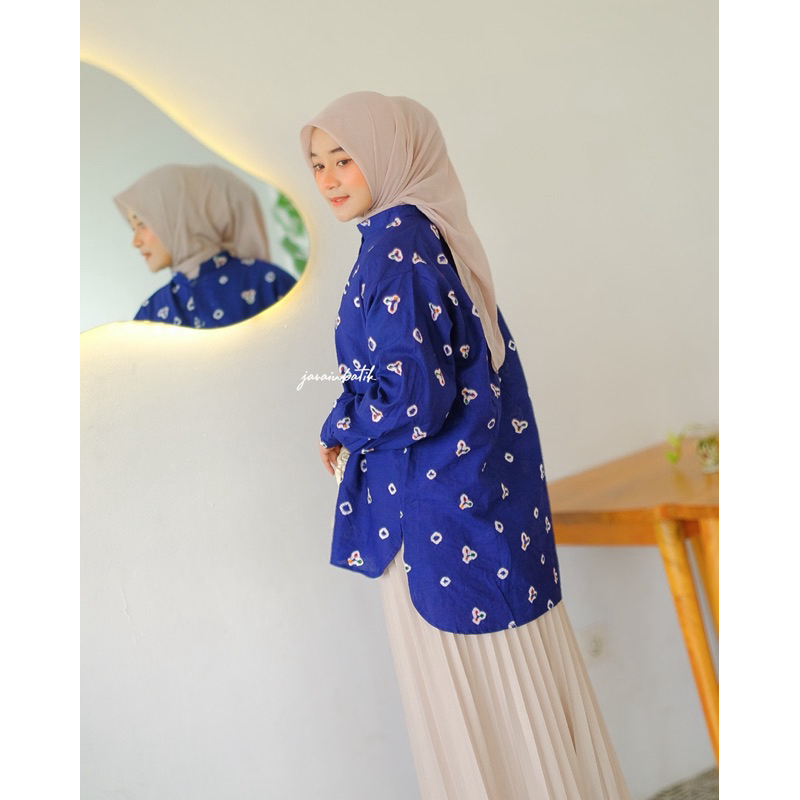 Jual javainbatik - BLOUSE SEVHA BATIK JUMPUTAN - atasan wanita - batik ...