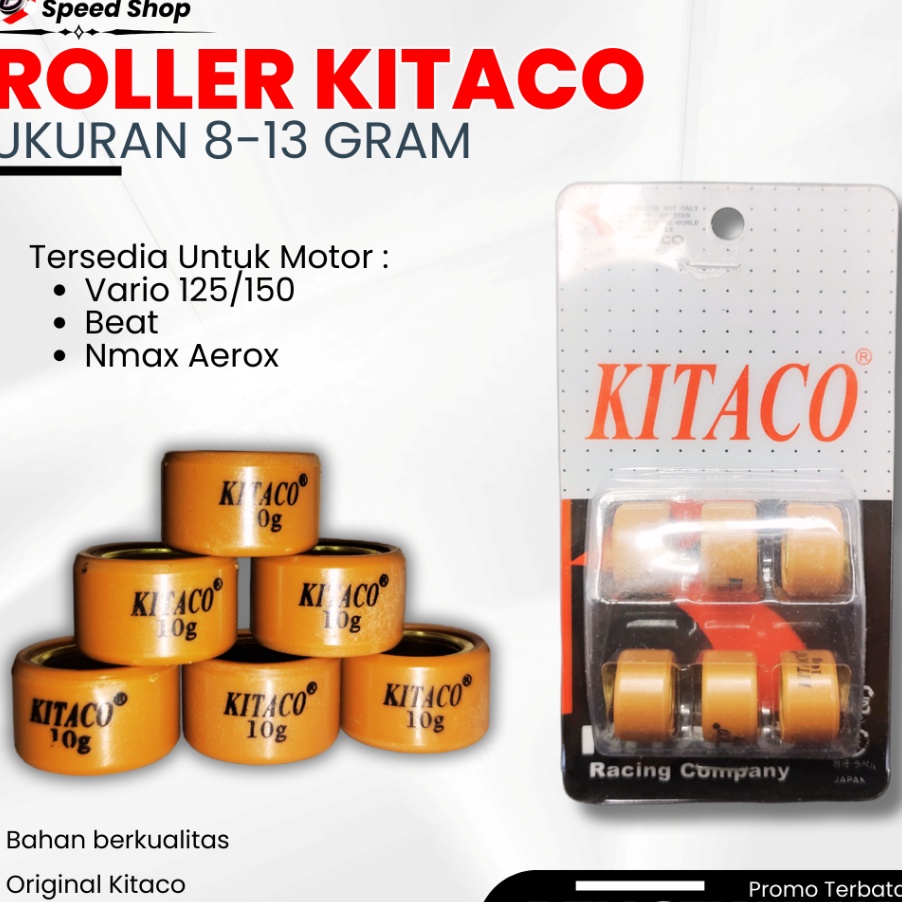 Jual Produk Baru KITACO ROLLER BEAT ROLLER MIO ROLLER NMAX ROLLER VARIO ...