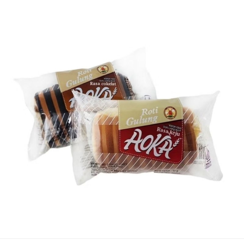 Jual Roti Gulung Aoka 60 gr | Shopee Indonesia