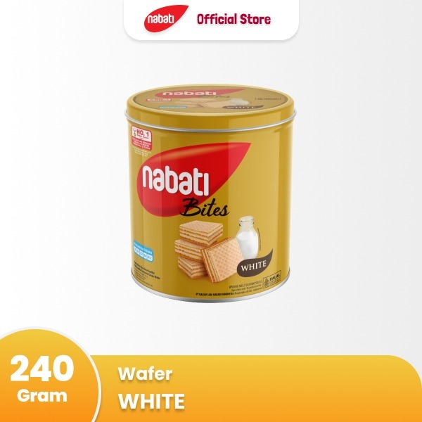 Jual Wafer Nabati Bites Richoco White 240 gr | Shopee Indonesia