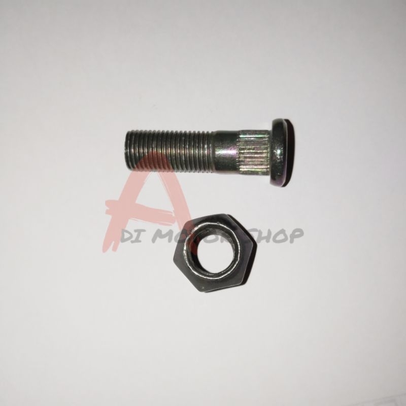 Jual baut roda suzuki pendek drat 1.25 | Shopee Indonesia