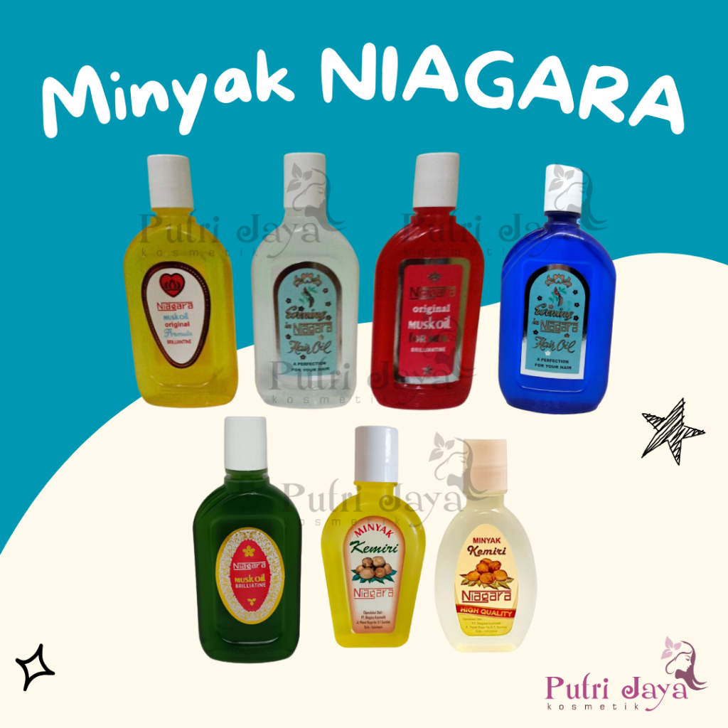 Jual NIAGARA Minyak Rambut ORIGINAL | 100ml / 140ml | Shopee Indonesia