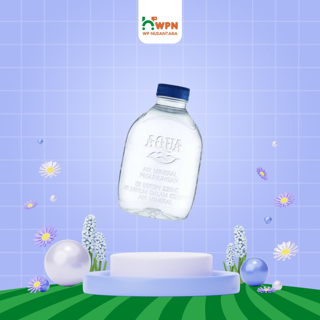 Jual AQUA CUBE - 220ML x 24 BOTOL MINI | Shopee Indonesia