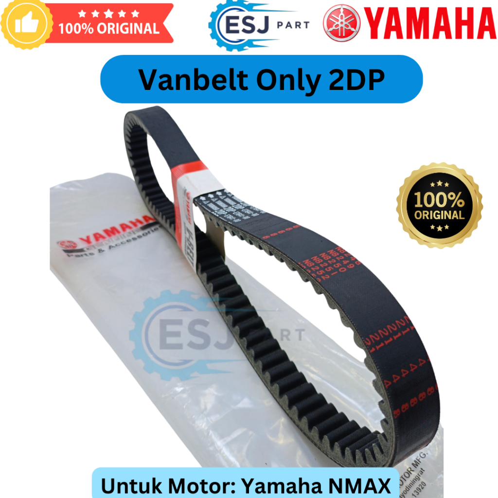 Jual VANBELT ONLY KODE-2DP ASLI V-BELT ORIGINAL MOTOR YAMAHA NMAX LAMA ...