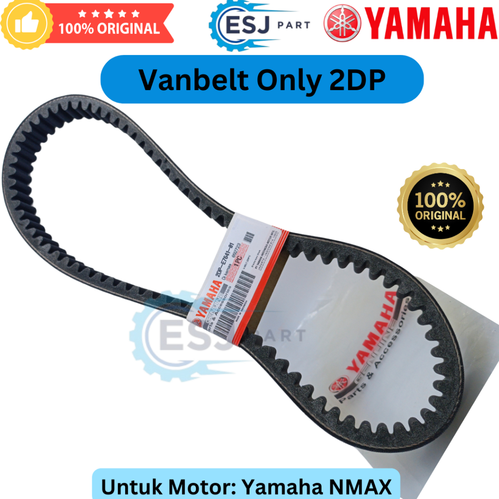 Jual VANBELT ONLY KODE-2DP ASLI V-BELT ORIGINAL MOTOR YAMAHA NMAX LAMA ...