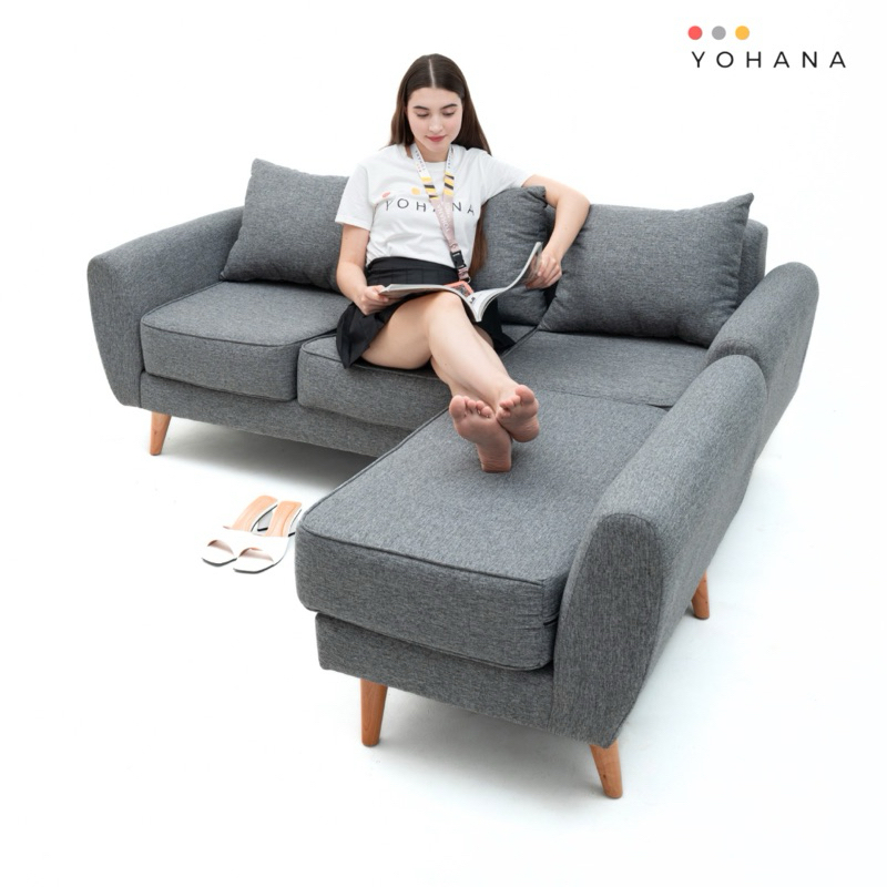 Yohana Sofa Arabela L Sudut 3 Dan 2 Dudukan Minimalis