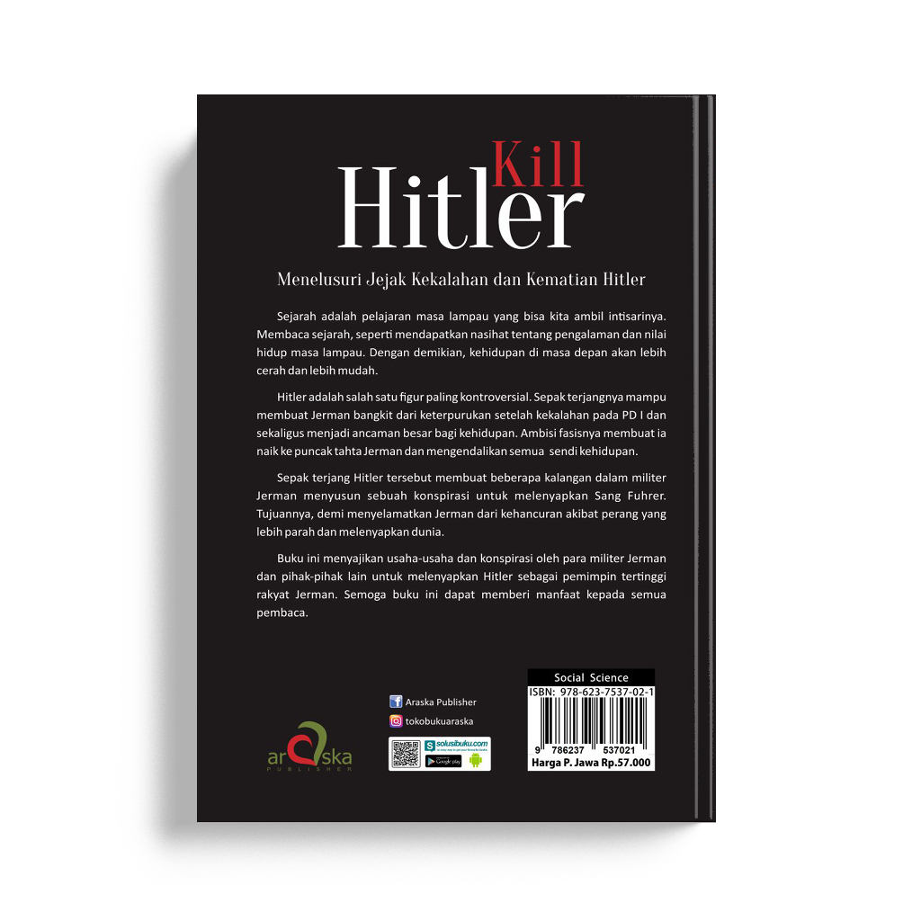 Jual Buku Sejarah - Kill Hitler Menelusuri Jejak Kekalahan dan Kematian ...