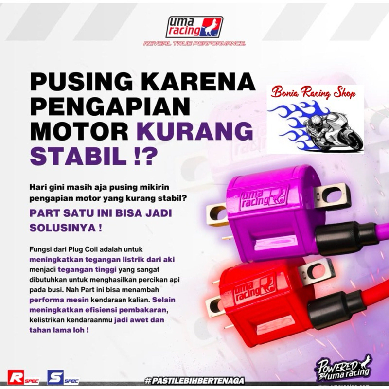 Jual Coil Koil Plug Coil Uma Racing Universal Injection Injeksi dan Non ...