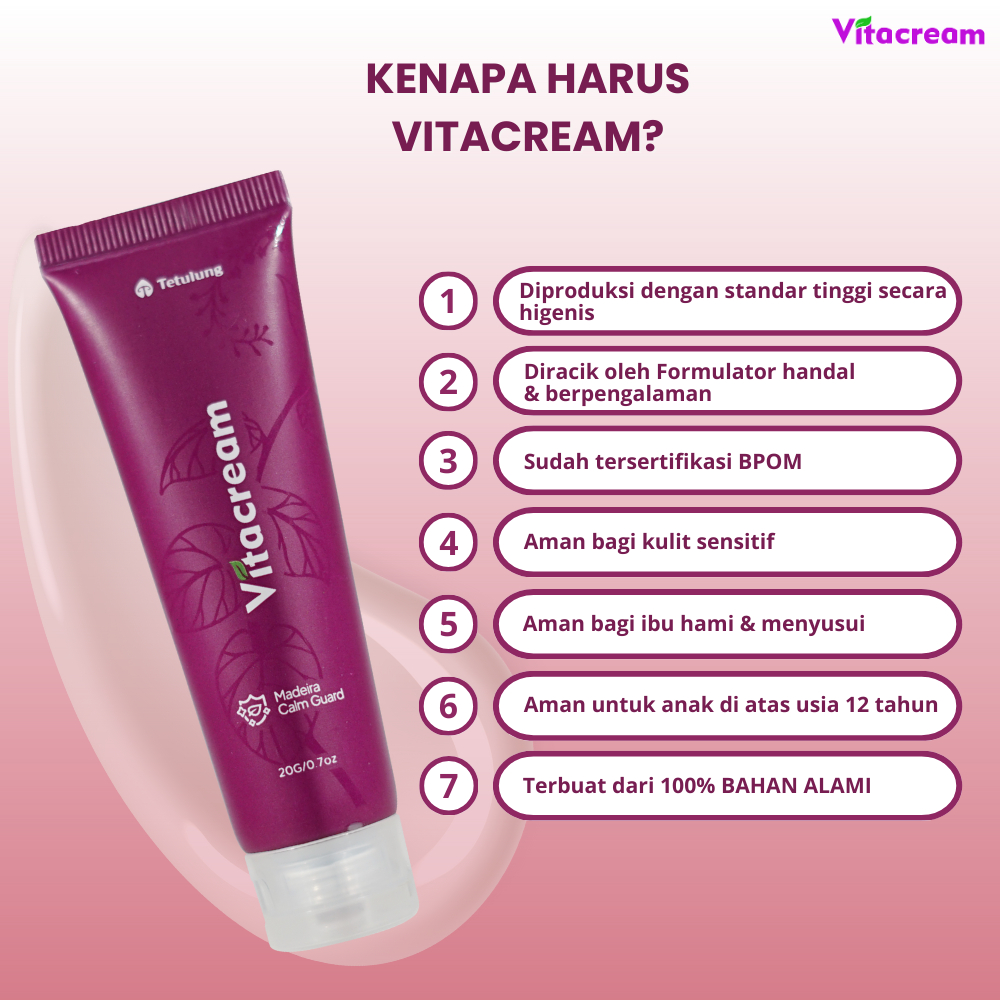 Jual Paket Hemat 2 Vitacream - Atasi Gatal dan Hitam Selangkangan ...