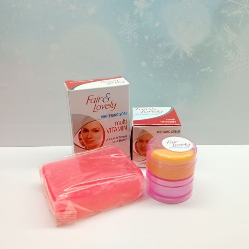 Jual Paket Cream Dan Sabun Fair Lovely Shopee Indonesia