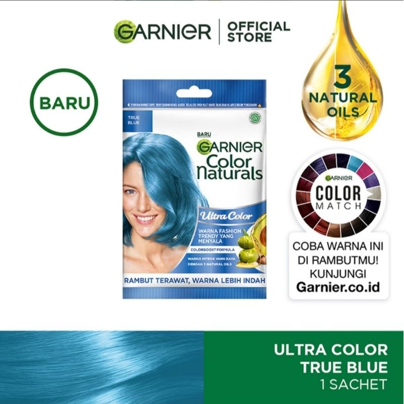Jual Garnier Color Naturals UltraColor Rambut Terawat 30ml | Shopee ...