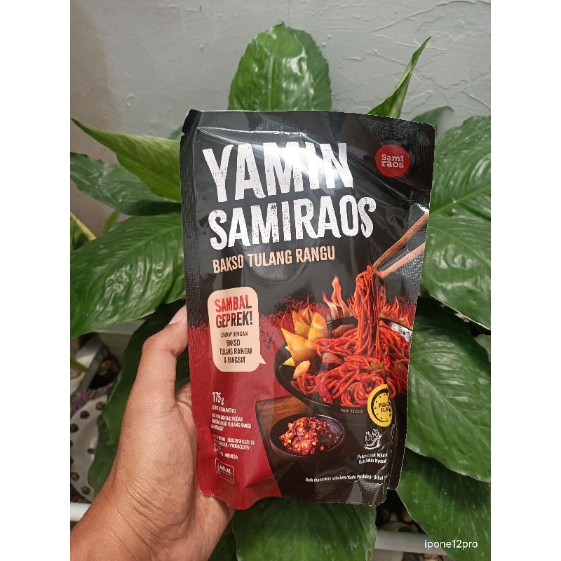Jual Yamin baso tulang ranggu samiraos | Shopee Indonesia