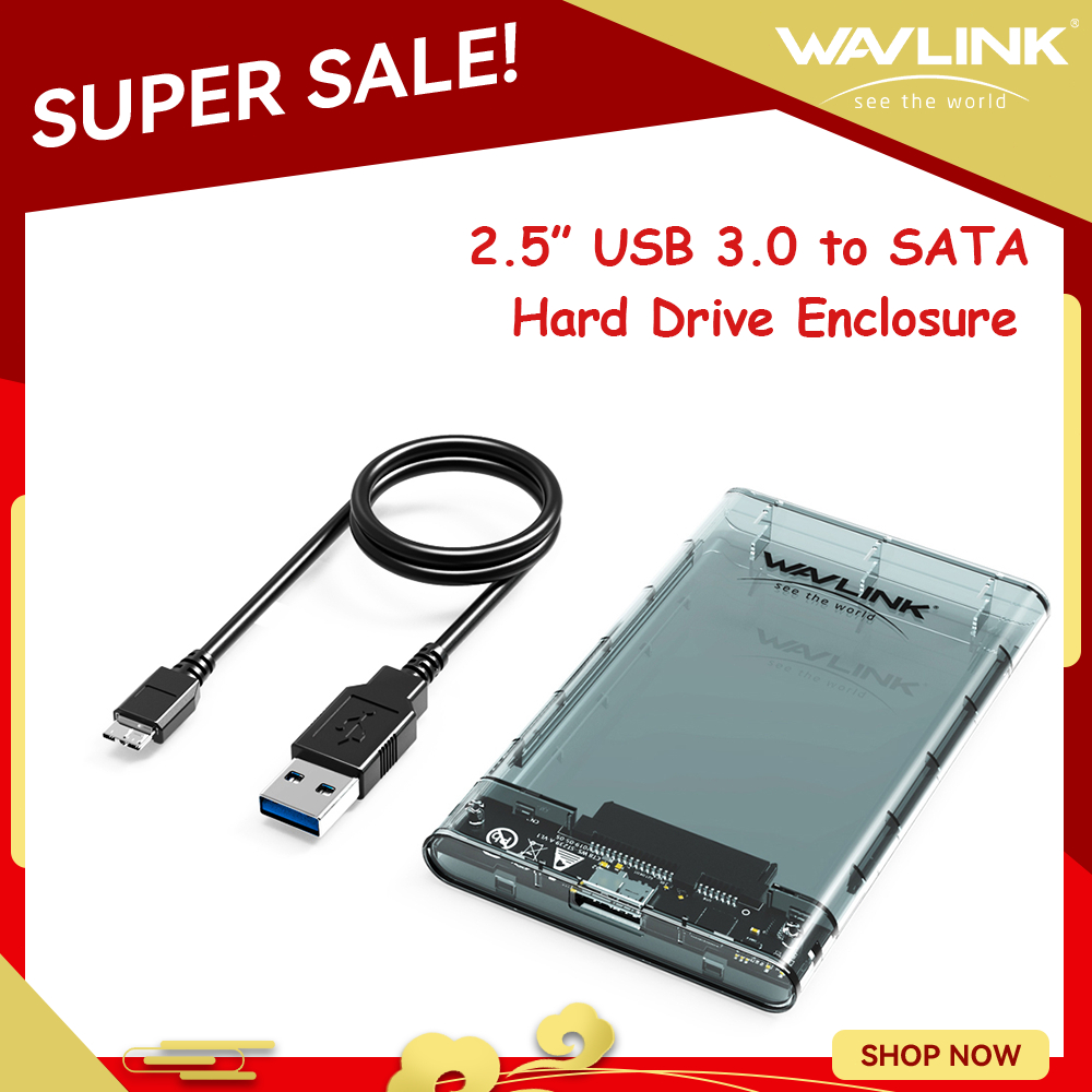 Jual Wavlink to SATA III External Hard Drive Enclosure
