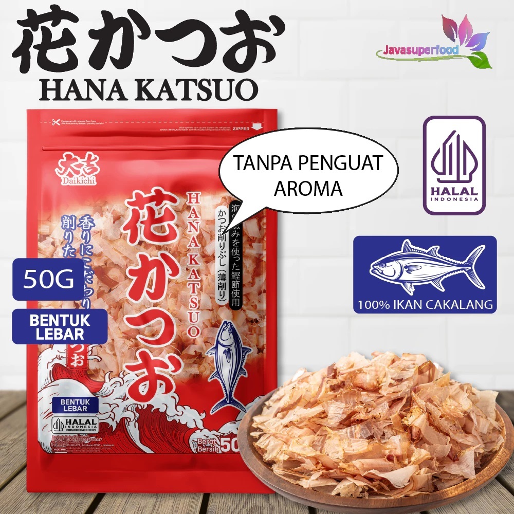 Jual Daikichi Hana Katsuo 50gr - Katsuobushi - Bonito Flakes - Topping ...