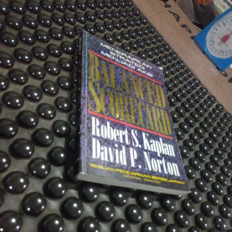 Jual Buku Balanced Scorecard Robert S Kaplan | Shopee Indonesia