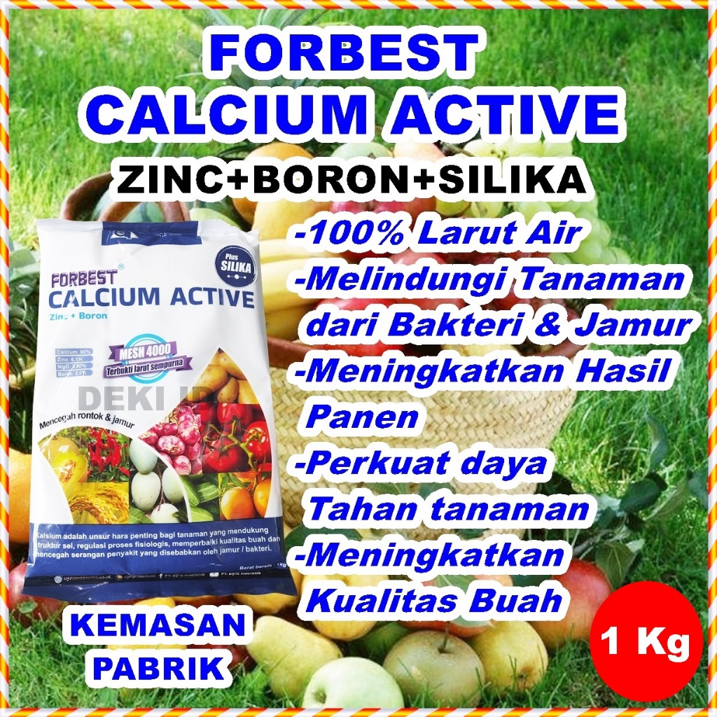 Jual Pupuk Forbest Calcium Active 1 Kg Forbes Kalsium Aktif Boron ...
