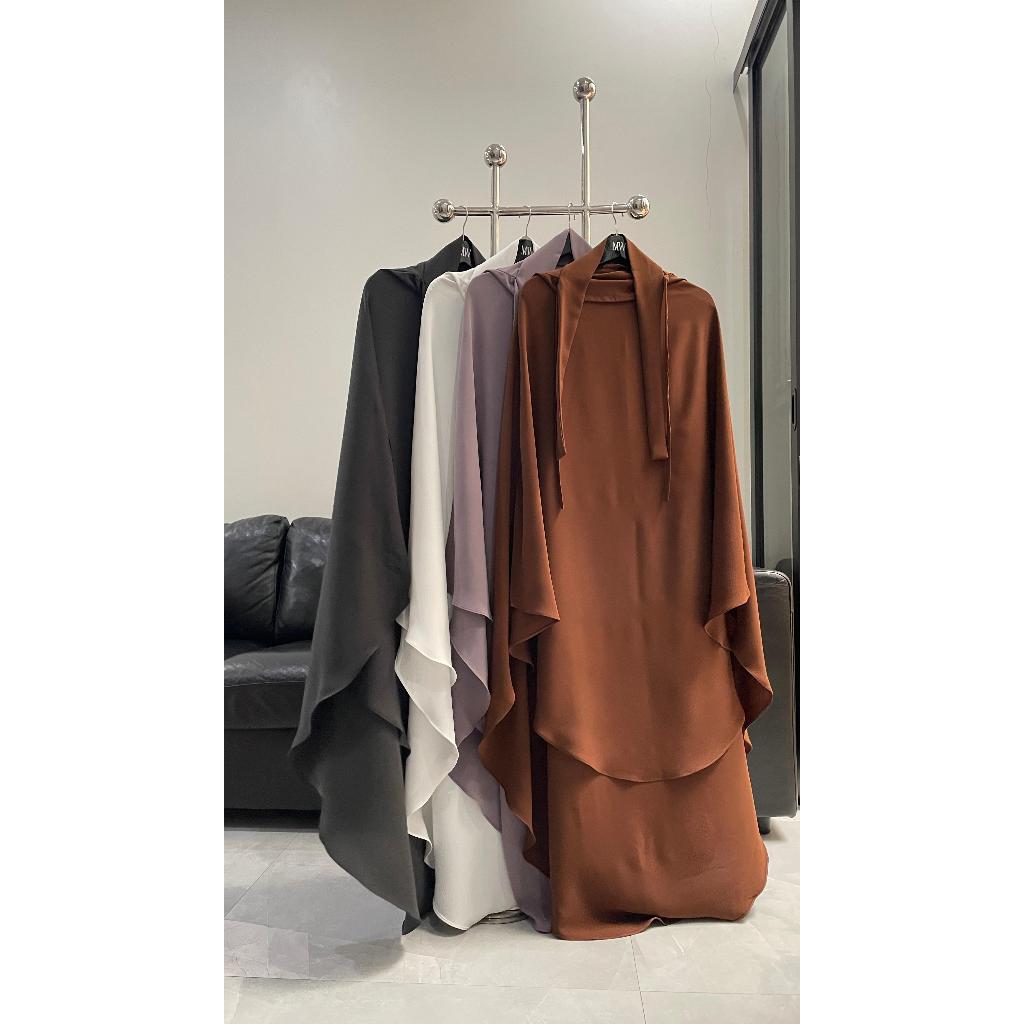 Jual French Khimar Manda Series Margaw | Shopee Indonesia