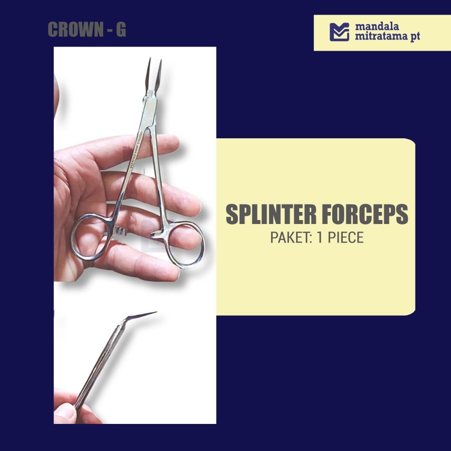 Jual Splinter Forcep Dental | Mandala Mitratama | Shopee Indonesia