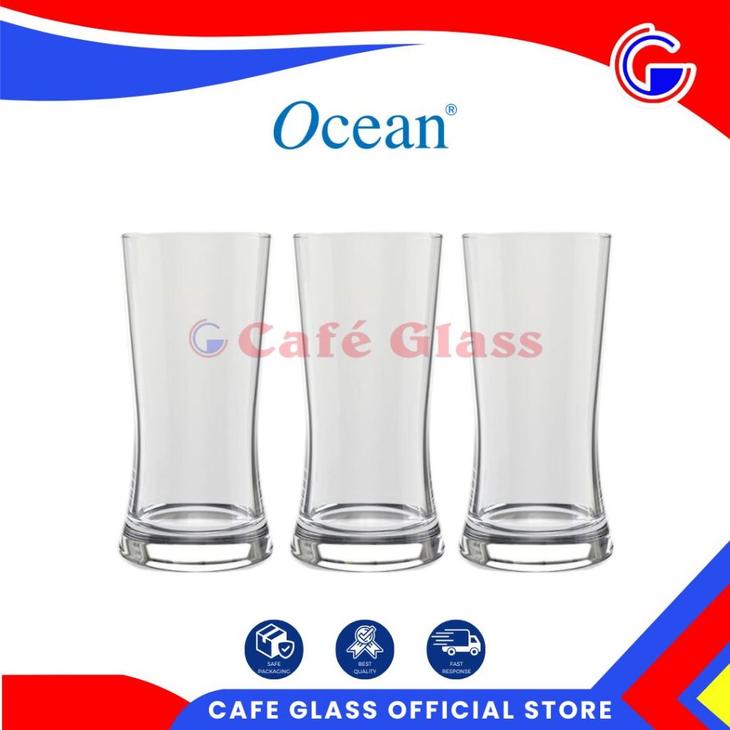 Gelas Kaca Tango Hiball - Gelas Tinggi - Jelas Juice - Gelas Soft Drink - Gelas Ocean B-13311 11Oz