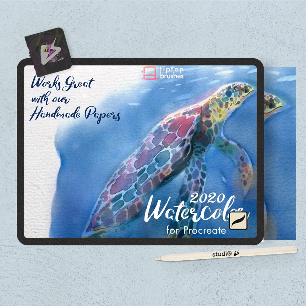 Jual Procreate Brush - TTB Watercolor Brushes | Shopee Indonesia