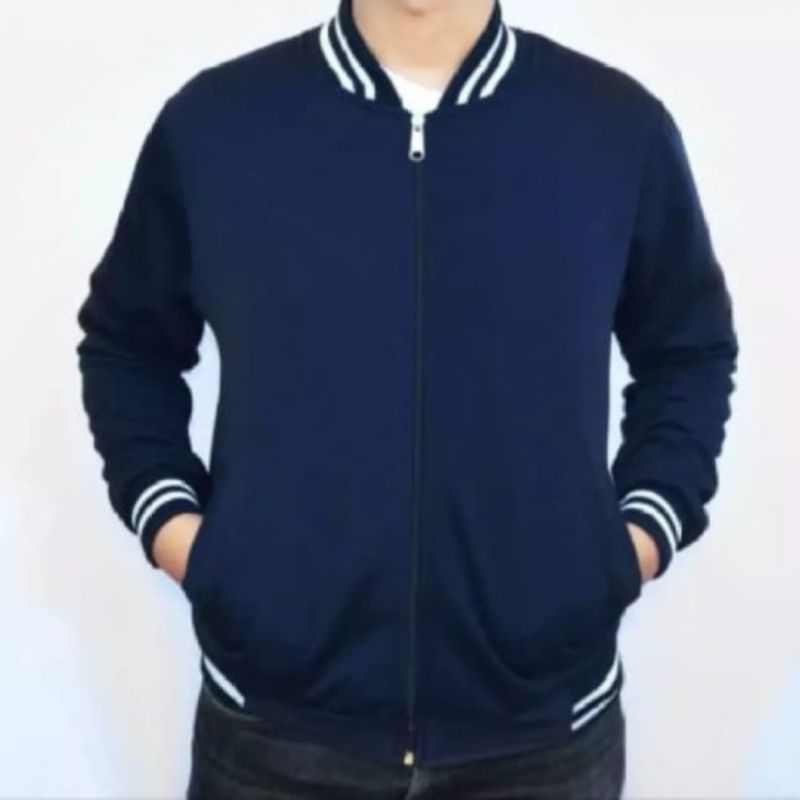 Jual baseball Zipper parsity pria wanita ukuran M-XXXL | Shopee Indonesia
