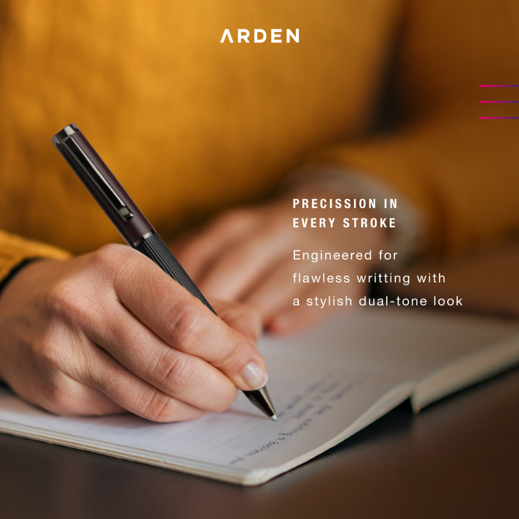 Jual ARDEN Dual Color Pen - Pulpen Bisnis Professional Ballpoint Metal ...