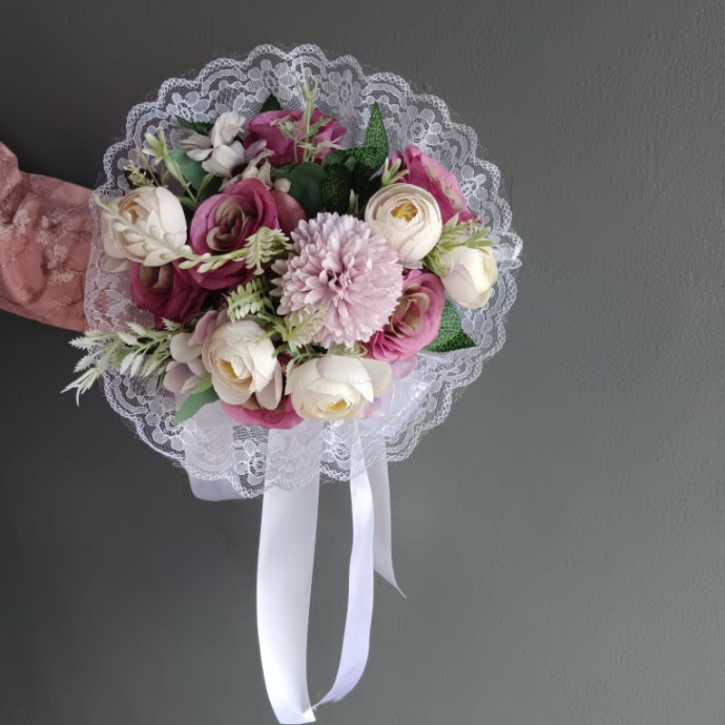 Jual Buket Bunga Pernikahan / Lamaran / Prewedding Handbouquet ...