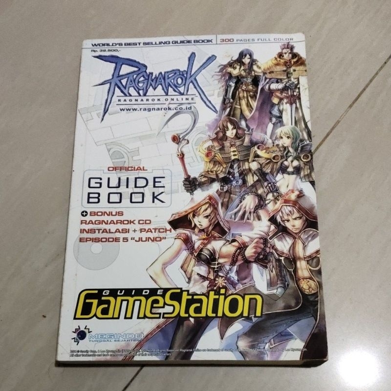 Jual BUKU ORI GAMESTATION GUIDE ( OFFICIAL GUIDE BOOK RAGNAROK ONLINE ...