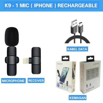 Microphone Affiliate Live Mic Wireless Clip On Microphone Mikrofon Lavalier Hp Plug Play Type C
