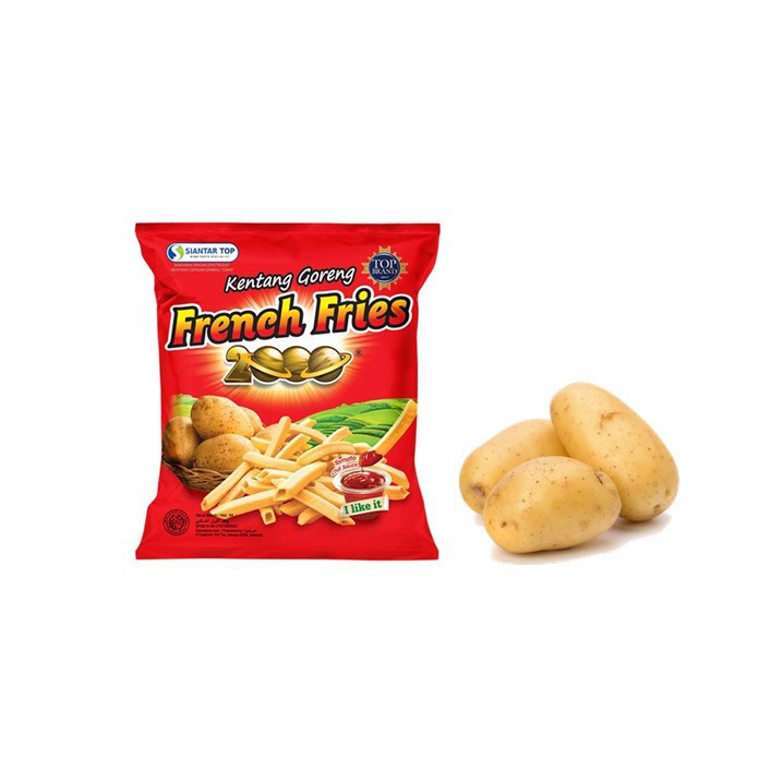 Jual French Fries 2000 10x15 gr Barcode 8994834003950 | Shopee Indonesia