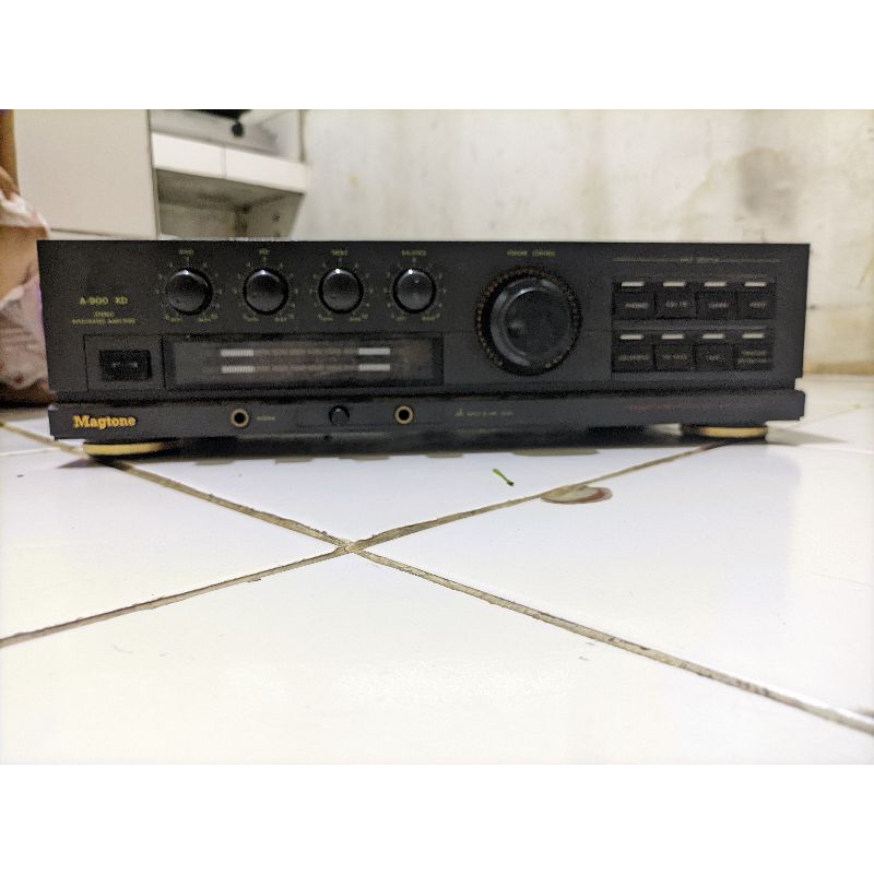 Mixeur Amplificateur Karaoké Vintage Magtone KA908 XD - Pour Pièces Ou Restauration
