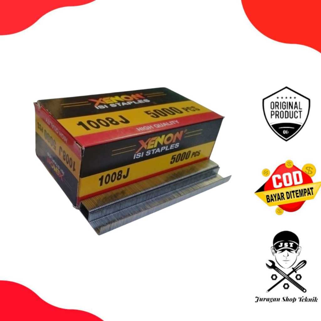 Jual XENON ISI STAPLES 1008J PAKU TEMBAK UNTUK AIR STAPLER 1022J ISI ...
