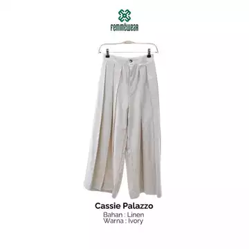 Femmewear Cassie Palazzo Culottes I Kulot Linen Casual