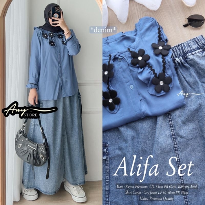Jual Alifa set any store [WAJIB TANYA STOK SEBELUM ORDER] | Shopee ...