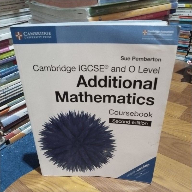 Jual Buku Cambridge IGCSE and O Level Additional Mathematics Coursebook ...