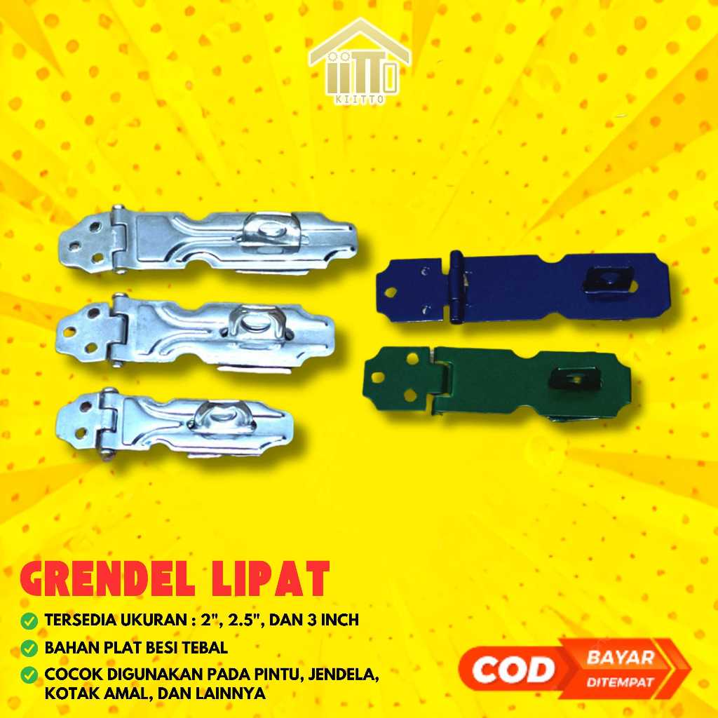 Jual OVERPAL GEMBOK WARNA WARNI 2