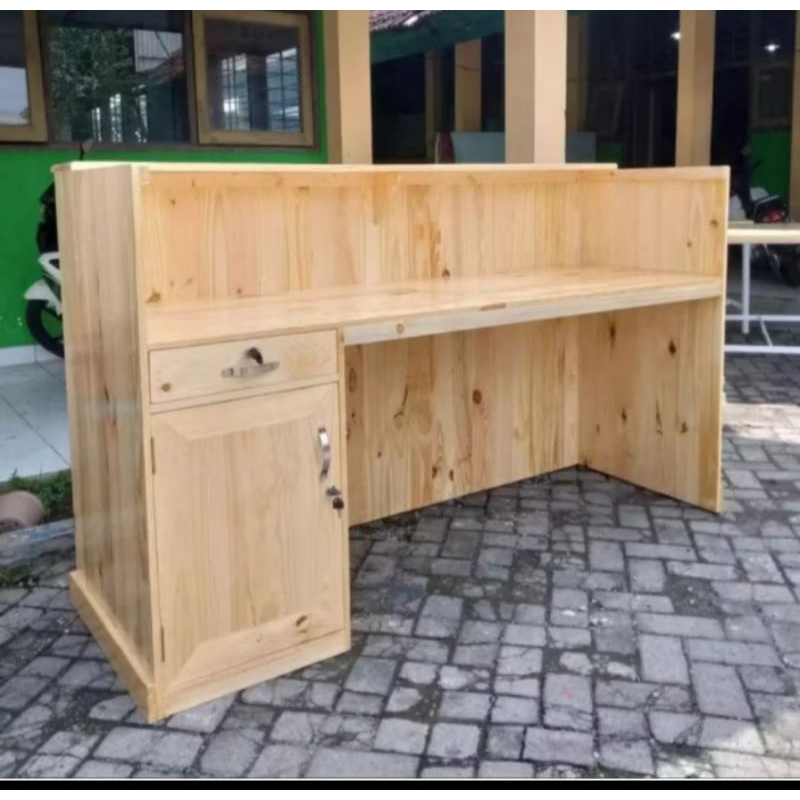 Jual meja kasir/meja bar cafe | Shopee Indonesia