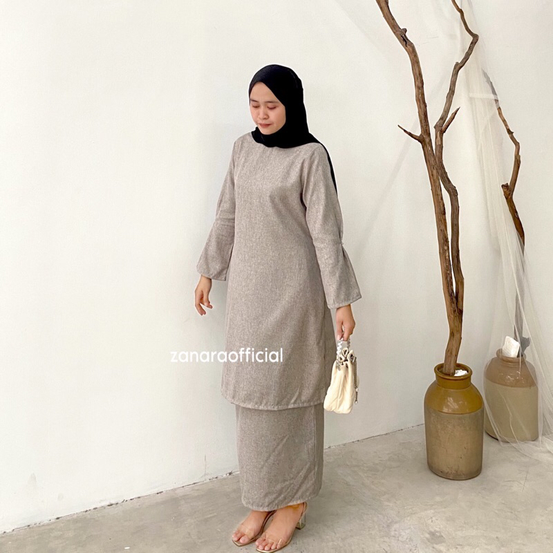 Jual ONE SET LEBARAN / ONE SET KEKINIAN / BAJU KURUNG / ONE SET ...