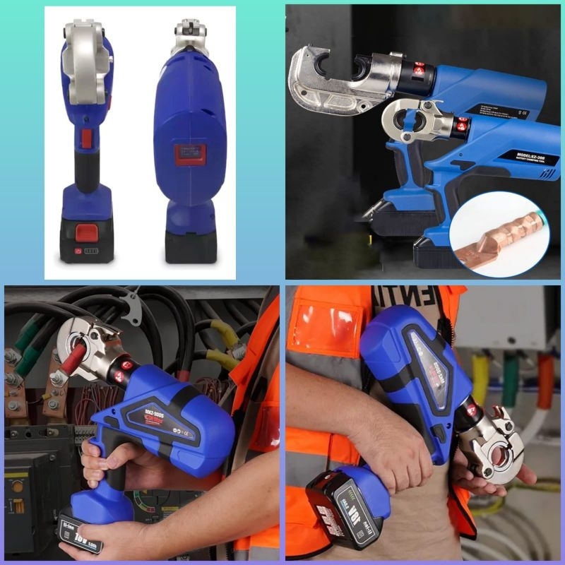 Jual tang skun PLN hidrolik portable cordless hydraulic crimping tool ...