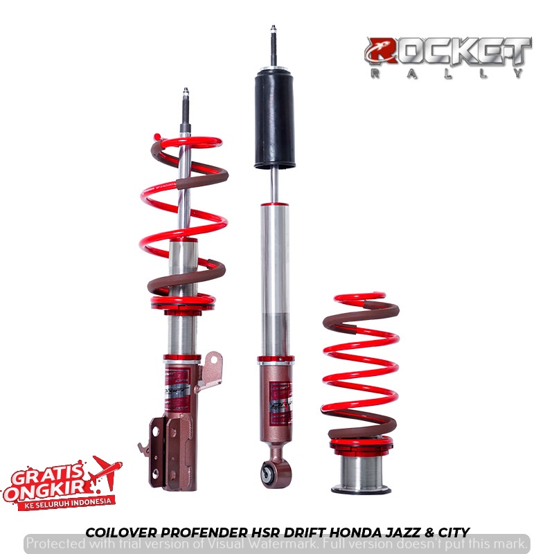 Jual COILOVER PROFENDER HSR DRIFT HONDA JAZZ & HONDA CITY | Shopee ...