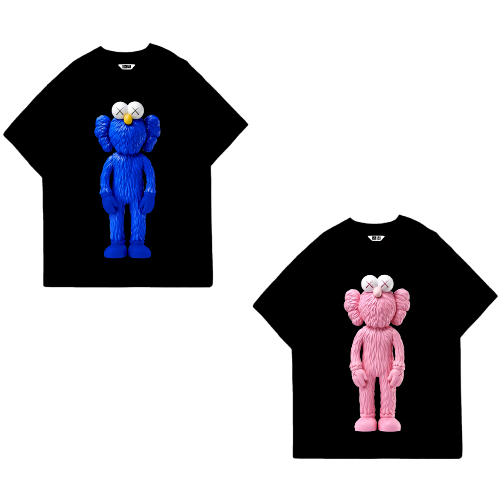 Jual VAHELLO Oversize KAWS SINGLE Cotton Combed 20s ( Bahan Premium ...