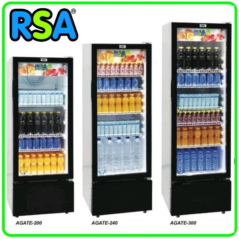 Jual SHOWCASE RSA AGATE 200/AGATE 240/AGATE 300 Lemari Pendingin 3 - 5 ...