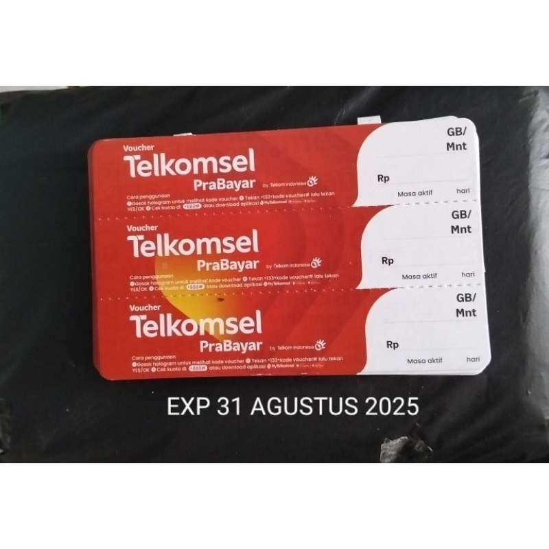 Jual Voucher kosongan Telkomsel khusus daerah Sumbagsel | Shopee Indonesia